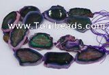 CNG3461 15.5 inches 35*40mm - 45*55mm freeform agate beads