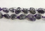 CNG3566 15.5 inches 18*20mm - 25*30mm nuggets rough amethyst beads