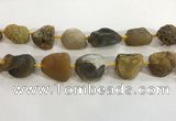 CNG3569 15.5 inches 18*20mm - 25*30mm nuggets rough agate beads