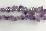 CNG3580 8*12mm - 15*28mm faceted nuggets lavender amethyst beads