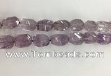 CNG3583 13*18mm - 15*20mm faceted nuggets light amethyst beads