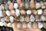 CNG3604 15.5 inches 13*20mm - 15*24mm faceted nuggets morganite beads