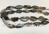 CNG3643 15.5 inches 22*30mm - 30*40mm freeform druzy agate beads