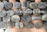 CNG3709 15.5 inches 15*20mm oval rough labradorite beads