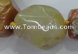 CNG416 15.5 inches 18*20mm - 28*40mm nuggets agate gemstone beads