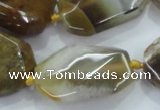 CNG468 15.5 inches 15*20mm - 20*32mm nuggets agate beads