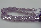 CNG5000 15.5 inches 13*18mm - 15*25mm faceted nuggets amethyst beads