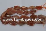 CNG5083 15.5 inches 20*30mm - 25*45mm freeform sunstone beads