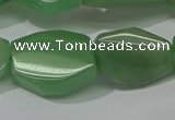 CNG5107 15.5 inches 14*20mm - 18*25mm freeform green aventurine beads