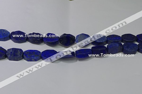 CNG5110 15.5 inches 14*20mm - 18*25mm freeform lapis lazuli beads