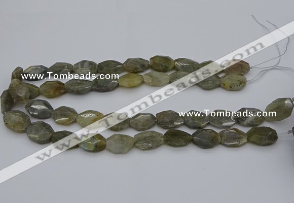 CNG5253 15.5 inches 13*18mm - 15*20mm faceted freeform labradorite beads