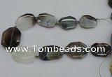 CNG5311 15.5 inches 20*30mm - 35*45mm freeform agate beads