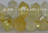 CNG5327 15.5 inches 12*16mm - 15*20mm faceted nuggets citrine beads