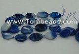 CNG5347 15.5 inches 25*35mm - 30*40mm faceted freeform agate beads