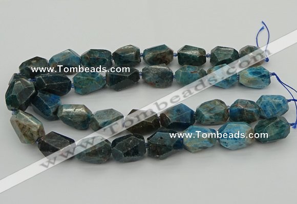 CNG5388 15.5 inches 12*16mm - 15*25mm faceted nuggets apatite beads