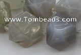 CNG5391 15.5 inches 10*14mm - 20*25mm faceted nuggets agate beads