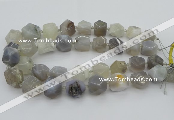 CNG5391 15.5 inches 10*14mm - 20*25mm faceted nuggets agate beads