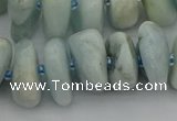 CNG5428 10*14mm - 20*25mm nuggets aquamarine beads wholesale