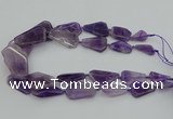 CNG5435 15*25mm - 30*45mm freeform amethyst gemstone beads