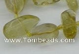 CNG5453 15.5 inches 10*14mm - 12*22mm nuggets lemon quartz beads