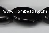 CNG55 15.5 inches 10*12mm - 20*35mm nuggets black agate beads