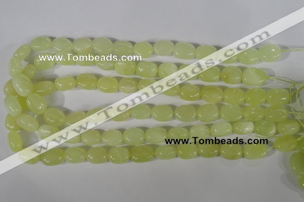 CNG552 15.5 inches 12*15mm nuggets New jade beads