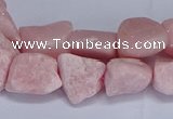 CNG5536 15.5 inches 10*14mm - 12*16mm nuggets Chinese pink opal beads