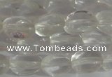 CNG555 15.5 inches 7*10mm nuggets white crystal beads