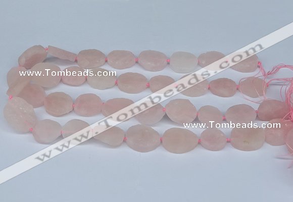 CNG5560 15.5 inches 12*16mm - 18*22mm freeform rose quartz beads