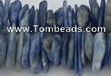 CNG5589 3*15mm - 6*20mm nuggets natural blue kyanite beads