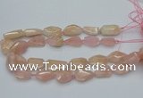 CNG5590 15.5 inches 15*20mm - 22*30mm faceted freeform morganite beads