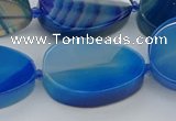 CNG5665 15.5 inches 22*30mm freeform agate gemstone beads