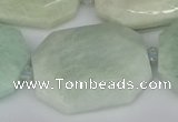 CNG5691 15.5 inches 20*30mm - 35*45mm faceted freeform amazonite beads