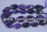 CNG5715 15.5 inches 25*35mm - 30*40mm faceted freeform charoite beads