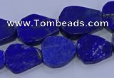 CNG5716 15.5 inches 12*16mm - 15*20mm freeform lapis lazuli beads