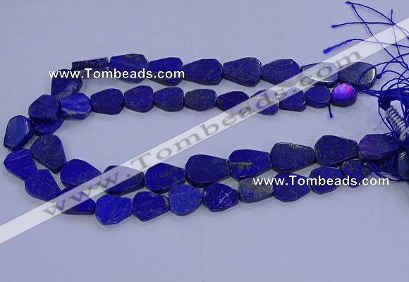 CNG5716 15.5 inches 12*16mm - 15*20mm freeform lapis lazuli beads