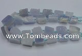 CNG5774 15.5 inches 15*20mm - 20*25mm freeform blue lace agate beads