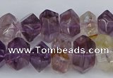 CNG5781 10*14mm - 12*16mm faceted nuggets amethyst beads