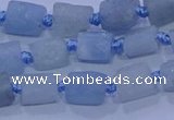 CNG5900 15.5 inches 4*6mm - 6*10mm nuggets rough aquamarine beads