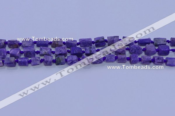 CNG5906 15.5 inches 4*6mm - 6*10mm nuggets rough charoite beads