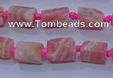 CNG5914 15.5 inches 4*6mm - 6*10mm nuggets rough rhodochrosite beads