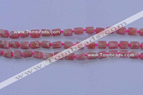 CNG5914 15.5 inches 4*6mm - 6*10mm nuggets rough rhodochrosite beads