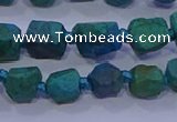 CNG5917 15.5 inches 4*6mm - 6*10mm nuggets rough chrysocolla beads