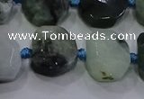 CNG5936 10*12mm - 10*14mm faceted freeform jade beads