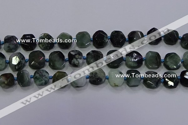 CNG5936 10*12mm - 10*14mm faceted freeform jade beads