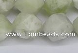 CNG6292 15.5 inches 14mm faceted nuggets lucky jade beads