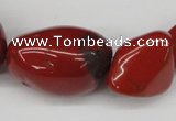 CNG63 15.5 inches 10*15mm - 25*40mm nuggets red jasper beads