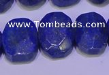 CNG6315 15.5 inches 13*18mm - 15*20mm faceted freeform lapis lazuli beads