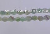 CNG6361 15.5 inches 14*18mm - 16*22mm freeform matte fluorite beads