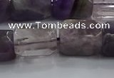 CNG6404 15.5 inches 15*20mm faceted nuggets amethyst beads